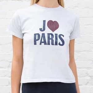 Brandy Melville Chloe J’aime Paris Top